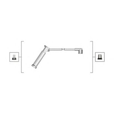 MAGNETI MARELLI 941319170084 -  Комплект проводов зажигания